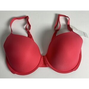 Le Mystere Women Bra Size 32DDD/F Second Skin Back Smoother 5221 Sweet Coral B33